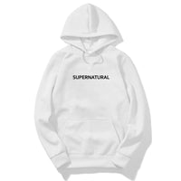 Supernatural Printed Hoodie Fashion Sportswear