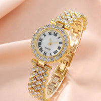 Women's Fashion Watch Gift Full Diamond Versatile High-grade Quartz Watch