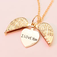 Ornament European And American Women's Fashion Necklace Open Box Letters