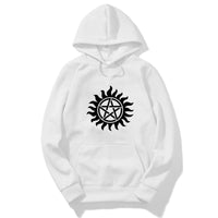 Supernatural Printed Hoodie Fashion Sportswear