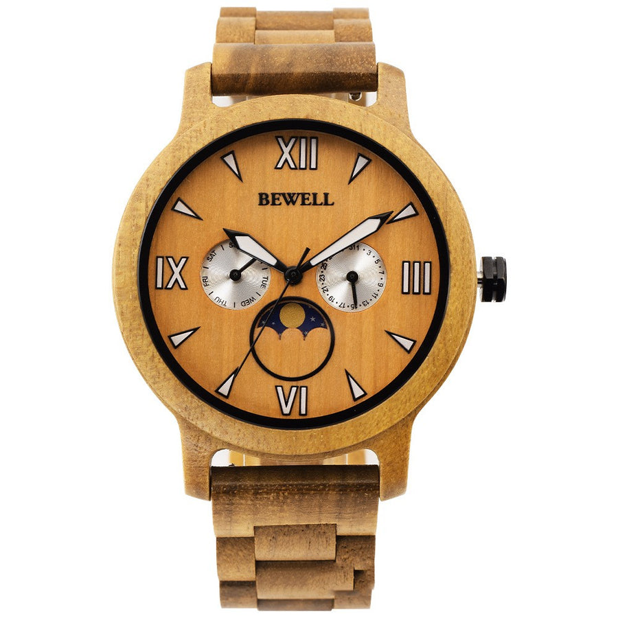 Fashion Sports Quartz Wooden Watch